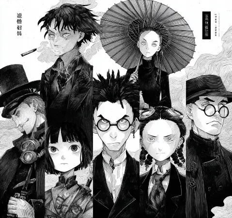 幻想冒险题材的代表封面，描绘奇幻森林与微光
